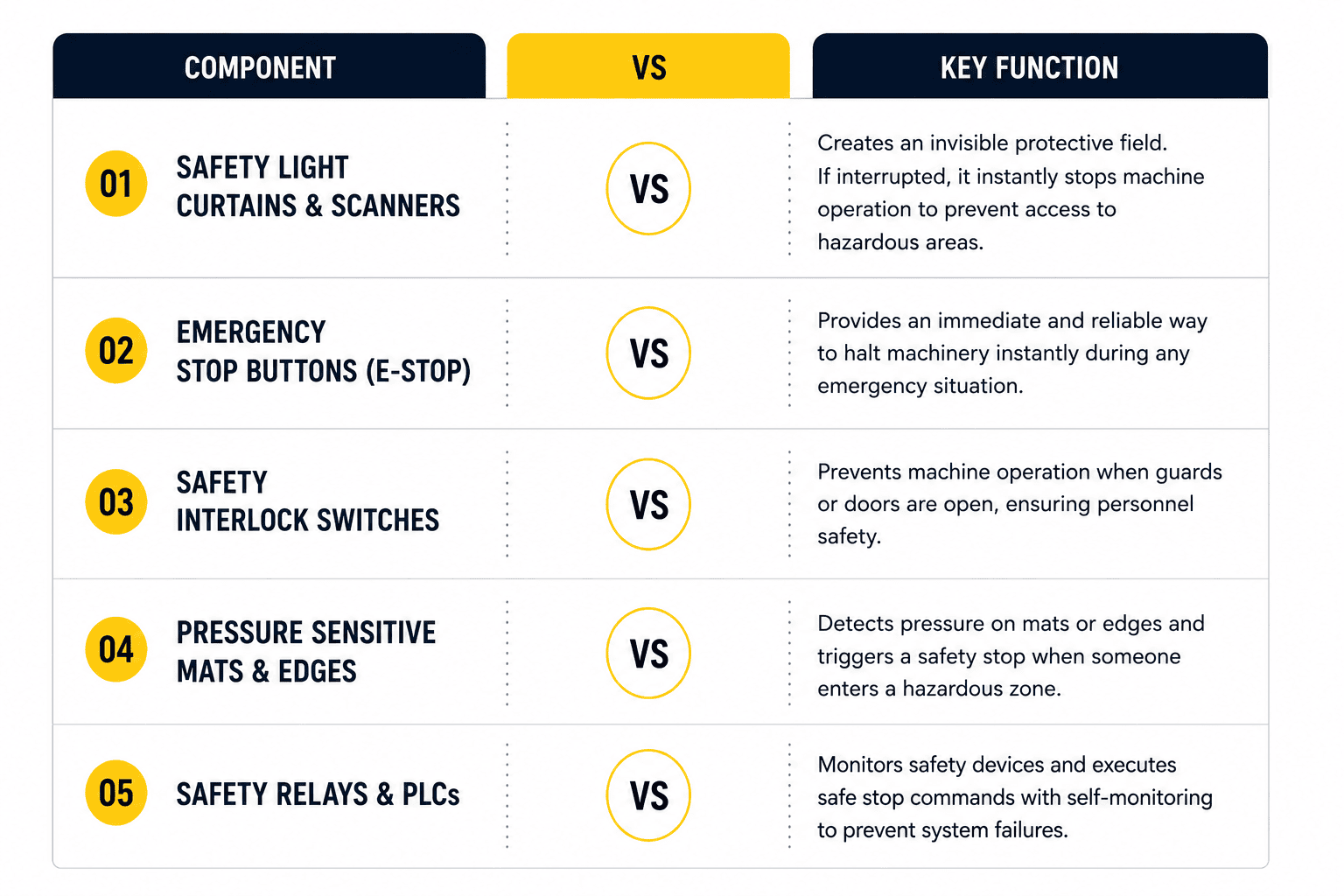 Industrial Safety Components: Essential Gear for Every Modern Manufacturing Plant